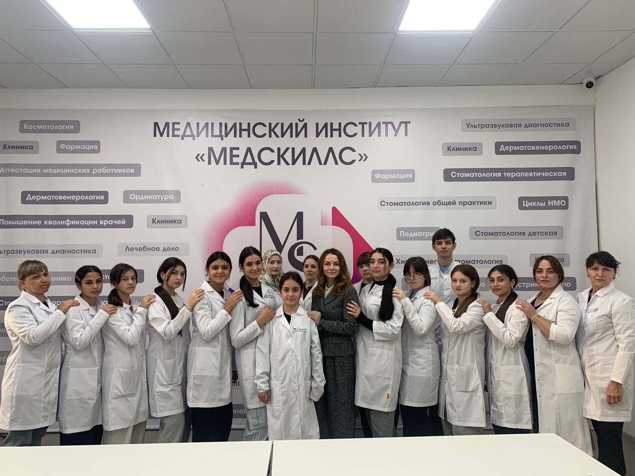 В «МедСкиллс» состоялось профориентационное мероприятие для школьников Егорлыкского района