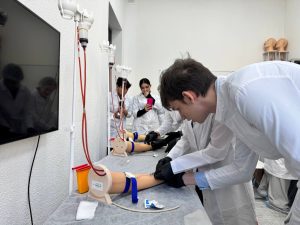 В «МедСкиллс» состоялось профориентационное мероприятие для школьников Егорлыкского района