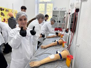 В «МедСкиллс» состоялось профориентационное мероприятие для школьников Егорлыкского района