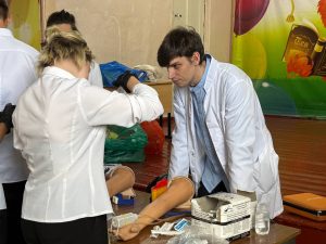 Завершающий профориентационный визит «МедСкиллс» в Зерноград
