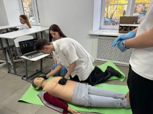 Встреча со школьниками Школы №4 в стенах колледжа «МедСкиллс»