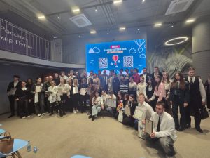 Награждение студентов «МедСкиллс» за победу в антинаркотическом конкурсе