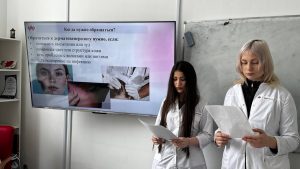 Студенты группы СД-1 провели просветительскую лекцию ко Дню дерматовенеролога