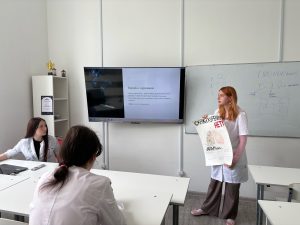 В «МедСкиллс» прошла просветительская акция против курения