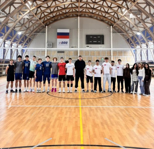 В «МедСкиллс» прошли соревнования по волейболу с участием спортсменов клуба «Ростов-Волей»