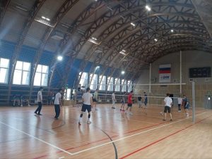 В «МедСкиллс» прошла игровая тренировка по волейболу с участием спортсменов клуба «Ростов-Волей»