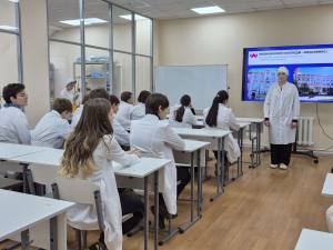 Как школьники из 75 й школы Ростова на Дону провели день в «МедСкиллс»
